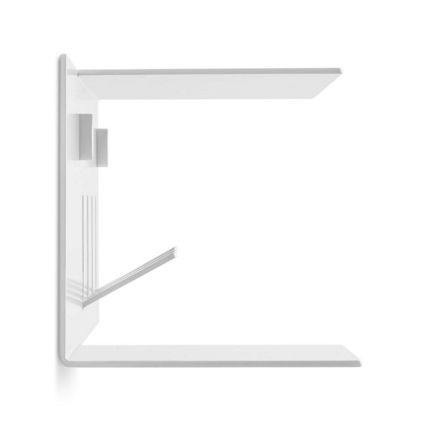 Blu Dot Hall Pass Wall Shelf with Four Hooks