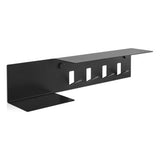 Blu Dot Hall Pass Wall Shelf with Four Hooks