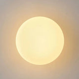 Modern Minimalist Orb Glass Wall Sconce Lamp 1-Light