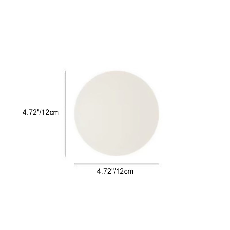 Modern Minimalist Orb Glass Wall Sconce Lamp 1-Light