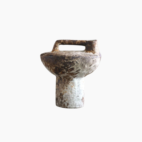 Handmade Ceramic Wabi-Sabi Vintage Pottery Vase Set Rustic