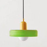Lampsmodern-UK Bauhaus Glass LED Pendant Light Adjustable Cord 9.8in×7.1in