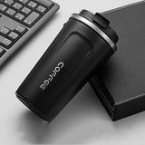 Leak-Proof Stainless Steel Insulated Travel Mug 380/510ml Thermos
