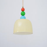 Modern Minimalist Bon Ton Pendant Light Glass Wood