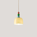 Modern Minimalist Bon Ton Pendant Light Glass Wood