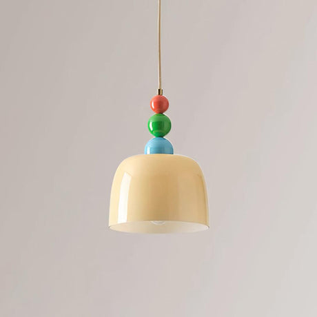 Modern Minimalist Bon Ton Pendant Light Glass Wood