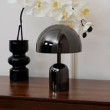 Modern Minimalist Brulee Portable LED Table Lamp Metal 1-Light