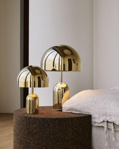 Modern Minimalist Brulee Portable LED Table Lamp Metal 1-Light