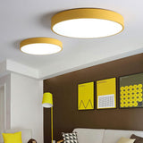 Lampsmodern-UK Circular Flush Mount LED Ceiling Light Slim Profile