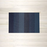 Chilewich Marbled Stripe Shag Doormat, Woven Vinyl Outdoor Welcome Mat