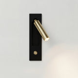 Compact aluminium alloy reading sconce with minimalist form