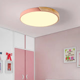 Lampsmodern-UK Colorful Simple LED Round Ceiling Light Flush Mount