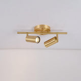 Spotlight Wall Light Rotatable Brass Bar for Wall or Ceiling