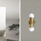 Fortuna Metal Wall Sconce by Dainolite Dual Cone Up Down