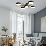 Lampsmodern-UK Circular LED Ceiling Light 33.5-37in Dia 5.5in