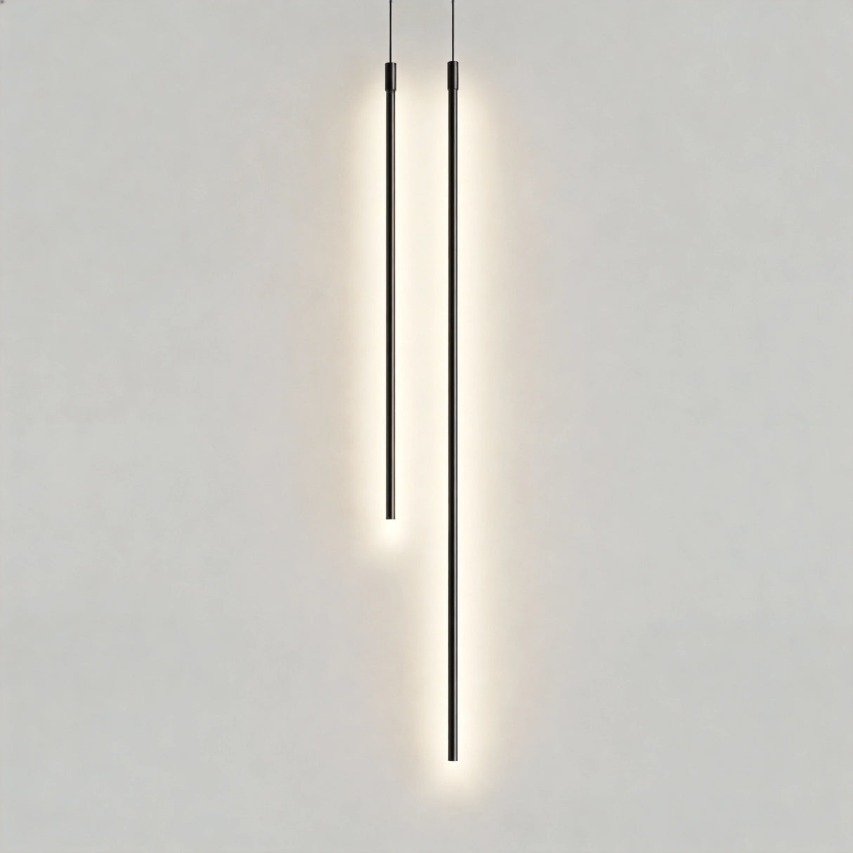 Dawn Cylindrical Pendant Tube Light Modern Minimalist LED