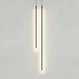 Dawn Cylindrical Pendant Tube Light Modern Minimalist LED