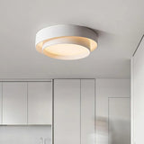 Double disc ceiling light arrangement