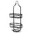 Hanging stainless steel shower caddy
