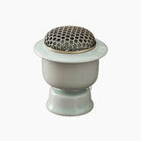 Celadon Ceramic High-Temp Electric Incense Burner with Timer 110V