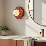 Elowen Modern Resin Orb Wall Lamp Modern Fixture