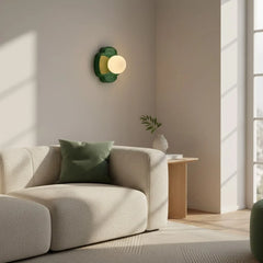 Elowen Modern Resin Orb Wall Lamp Modern Fixture
