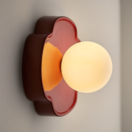 Elowen Modern Resin Orb Wall Lamp Modern Fixture