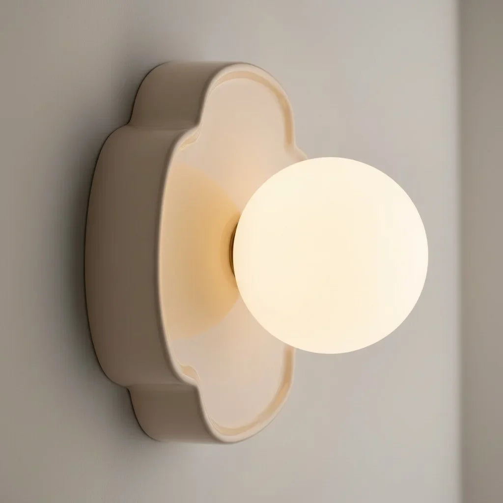 Elowen Modern Resin Orb Wall Lamp Modern Fixture