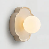 Elowen Modern Resin Orb Wall Lamp Modern Fixture