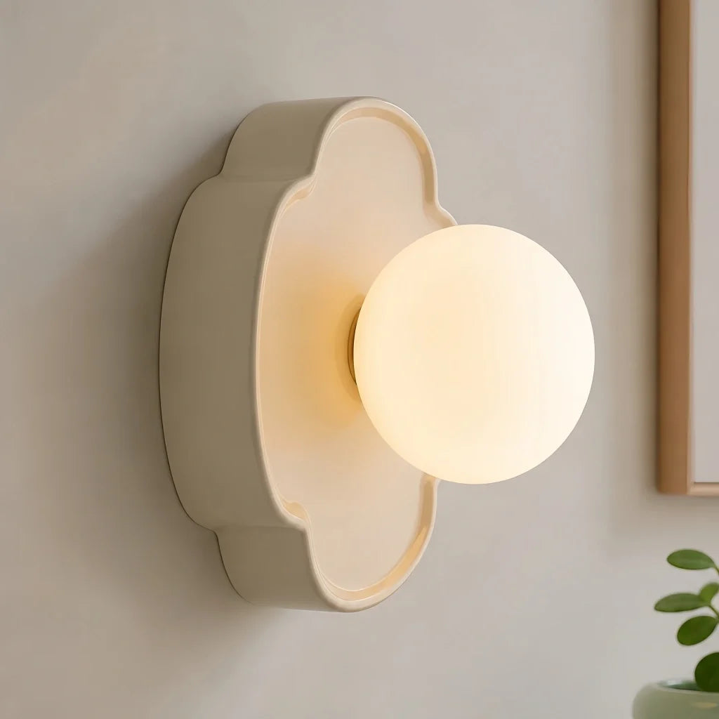 Elowen Modern Resin Orb Wall Lamp Modern Fixture