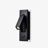 Elenorra Flush-Mount Sconce Integrated LED 2in x 7in Matt Black