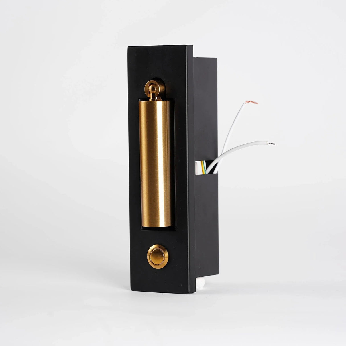Elenorra Flush-Mount Sconce Integrated LED 2in x 7in Matt Black