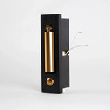 Elenorra Flush-Mount Sconce Integrated LED 2in x 7in Matt Black
