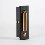 Elenorra Flush-Mount Sconce Integrated LED 2in x 7in Matt Black