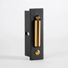 Elenorra Flush-Mount Sconce Integrated LED 2in x 7in Matt Black