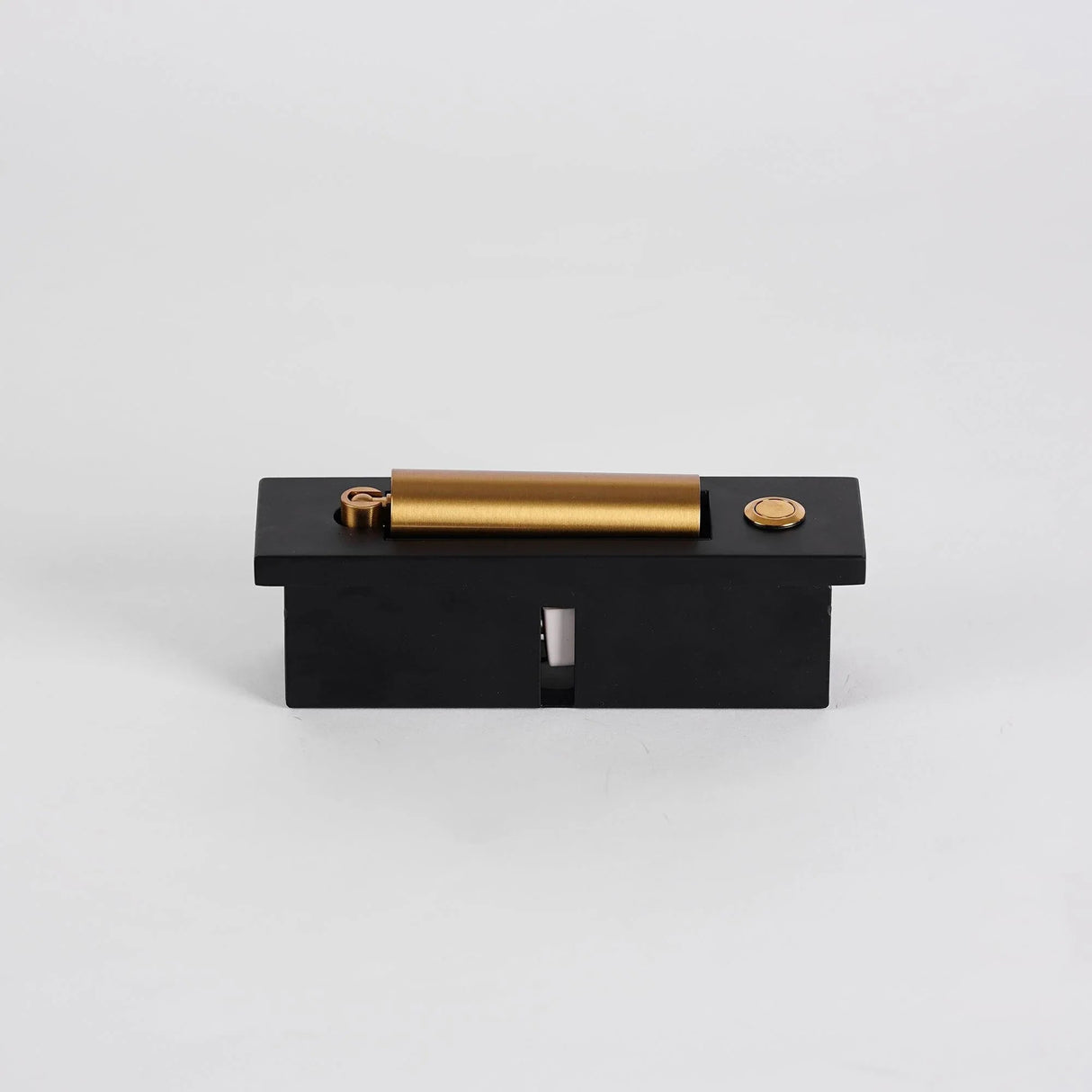 Elenorra Flush-Mount Sconce Integrated LED 2in x 7in Matt Black
