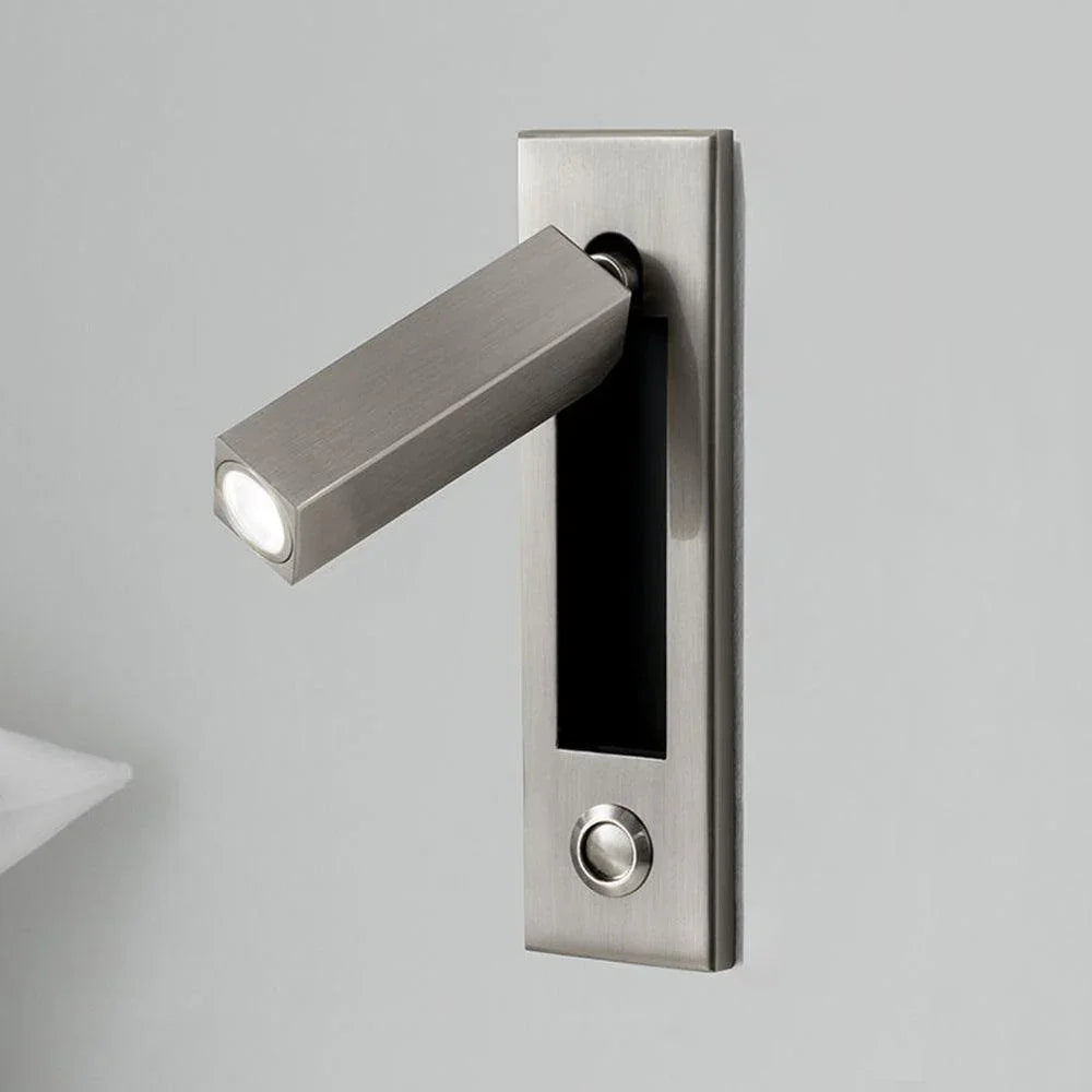 Elenorra Flush-Mount Sconce Integrated LED 2in x 7in Matt Black