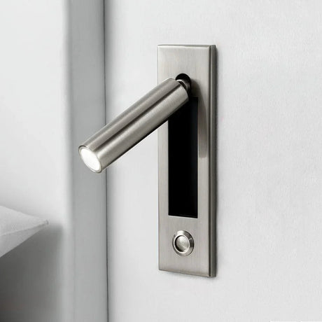 Elenorra Flush-Mount Sconce Integrated LED 2in x 7in Matt Black