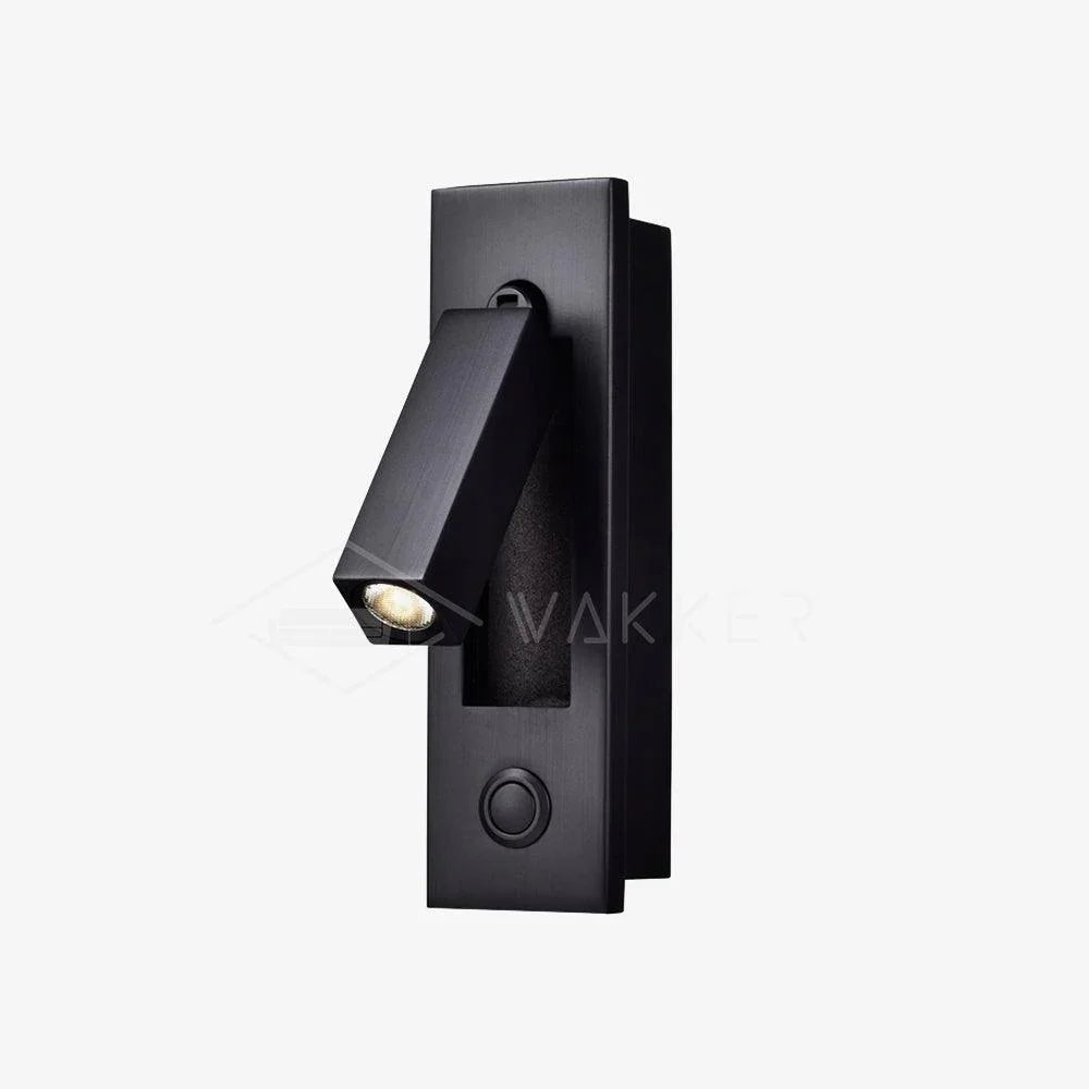 Elenorra Flush-Mount Sconce Integrated LED 2in x 7in Matt Black