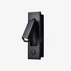 Elenorra Flush-Mount Sconce Integrated LED 2in x 7in Matt Black