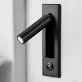 Elenorra Flush-Mount Sconce Integrated LED 2in x 7in Matt Black
