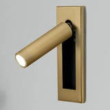Elenorra Flush-Mount Sconce Integrated LED 2in x 7in Matt Black