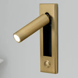 Elenorra Flush-Mount Sconce Integrated LED 2in x 7in Matt Black