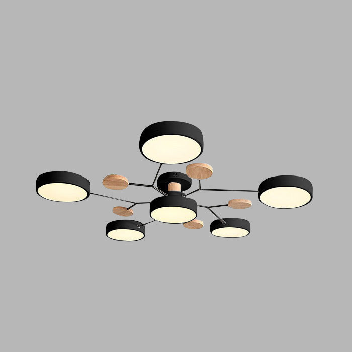Lampsmodern-UK Circular LED Ceiling Light 33.5-37in Dia 5.5in