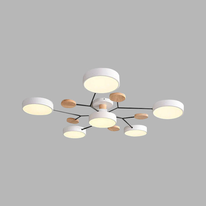 Lampsmodern-UK Circular LED Ceiling Light 33.5-37in Dia 5.5in