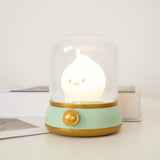 Vintage Kerosene Flame LED Table Lamp ABS Acrylic 1-Light