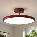 Lola Adjustable Circular Ceiling Lamp Nordic Modern Acrylic Shade