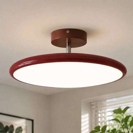 Lola Adjustable Circular Ceiling Lamp Nordic Modern Acrylic Shade
