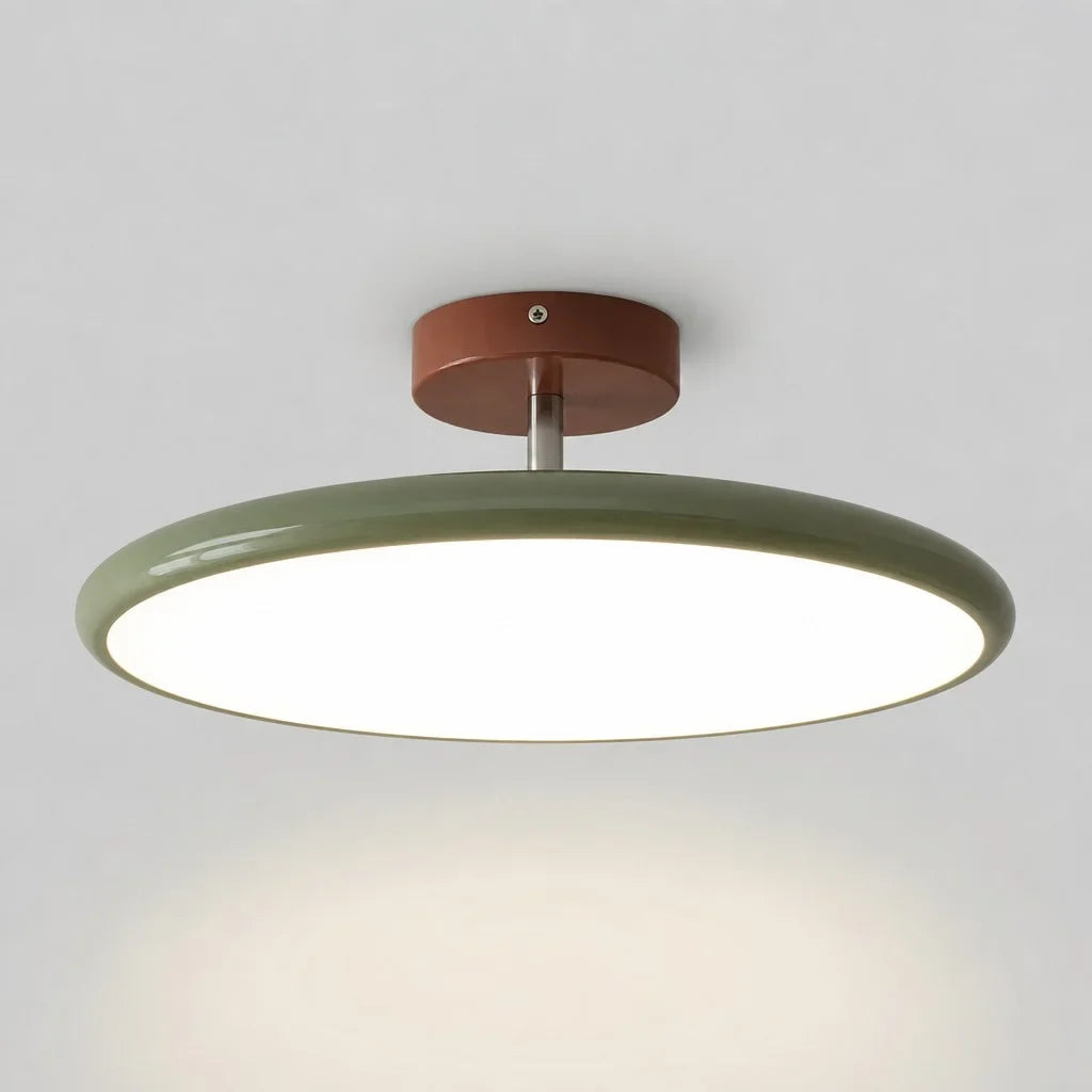 Lola Adjustable Circular Ceiling Lamp Nordic Modern Acrylic Shade
