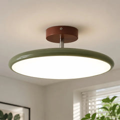 Circular ceiling light shown against a plain background